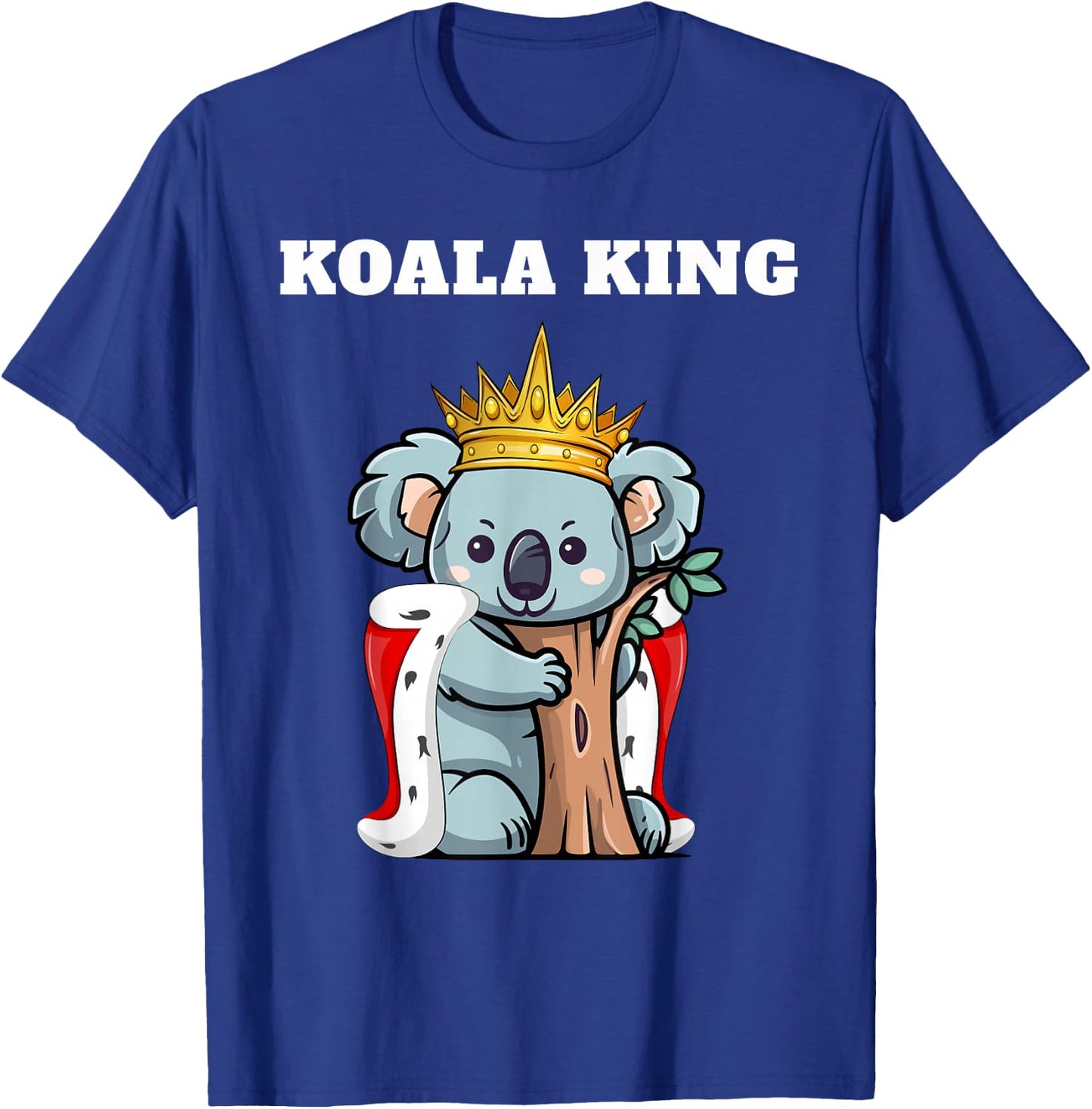 Koala King | Koala | Boys Koala Bear T-Shirt - T-Shirt | Royal