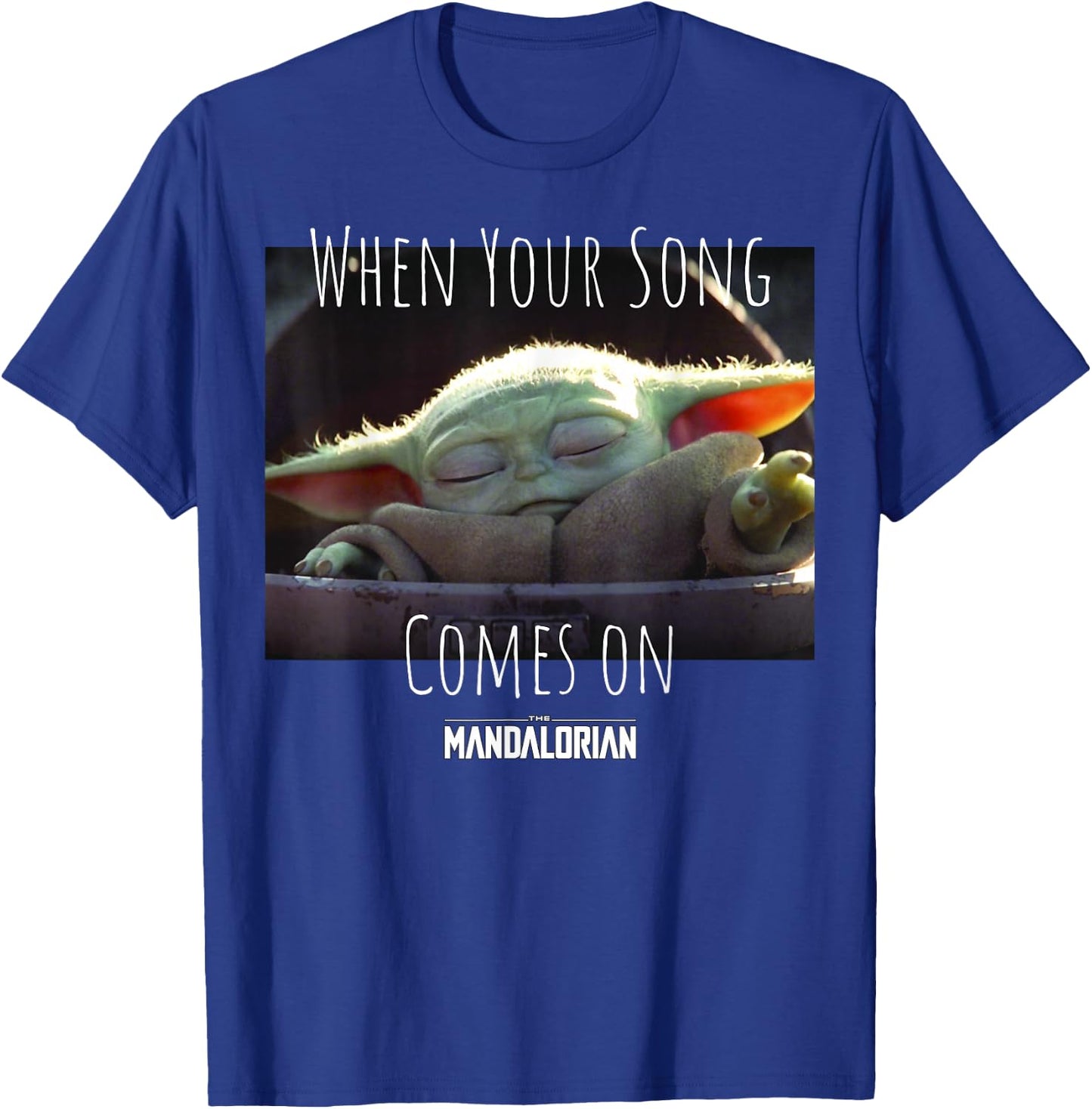 Star Wars Yoda Song Meme T-Shirt - T-Shirt | Royal