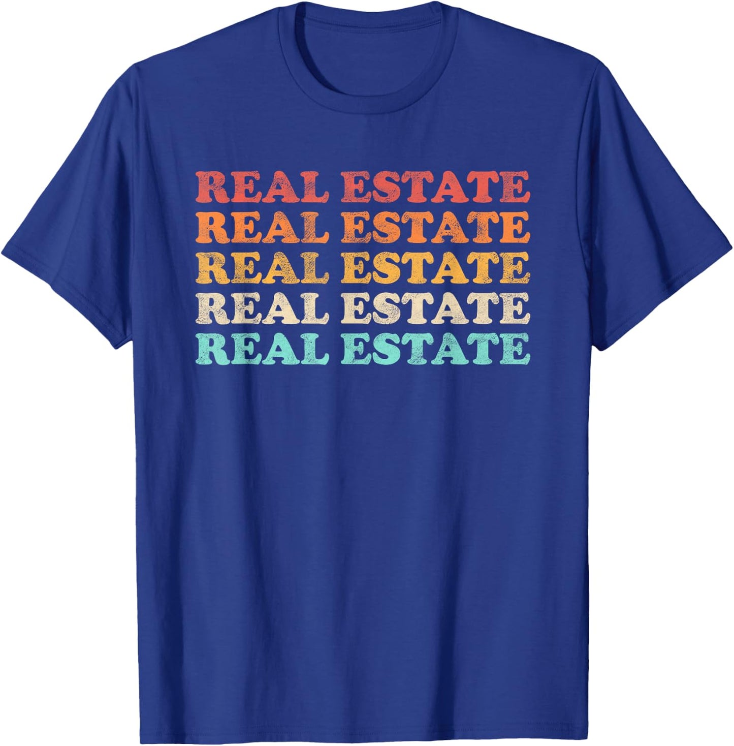 Retro Real Estate T-Shirt - T-Shirt | Royal
