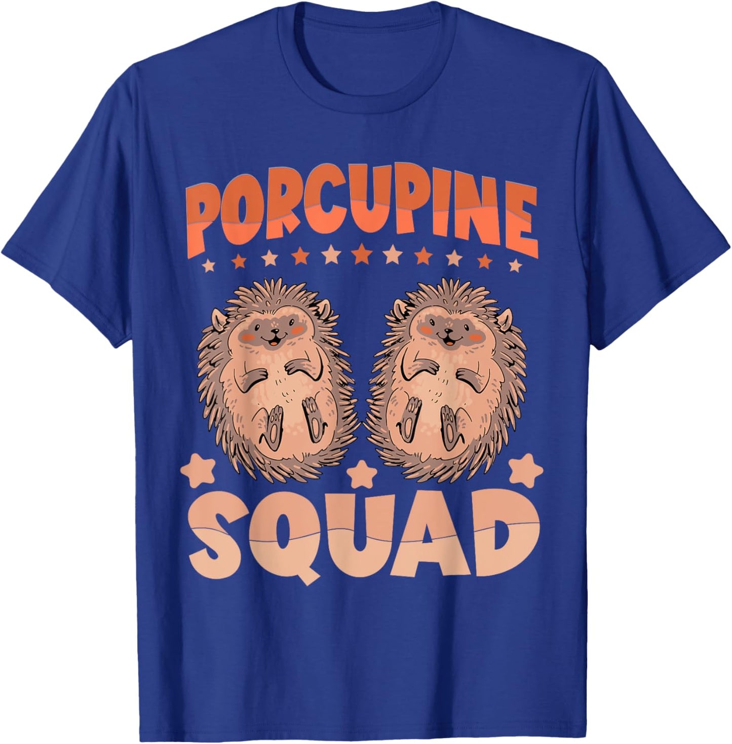 Funny Porcupine Squad Humor Porcupine Women Kids T-Shirt - T-Shirt | Royal