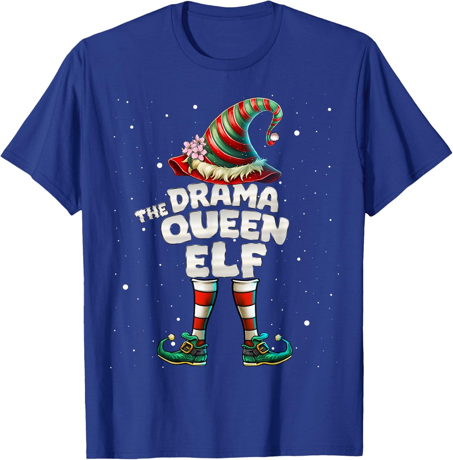 I'm The Drama Queen Elf Family Matching Group Christmas T-Shirt - T-Shirt | Royal