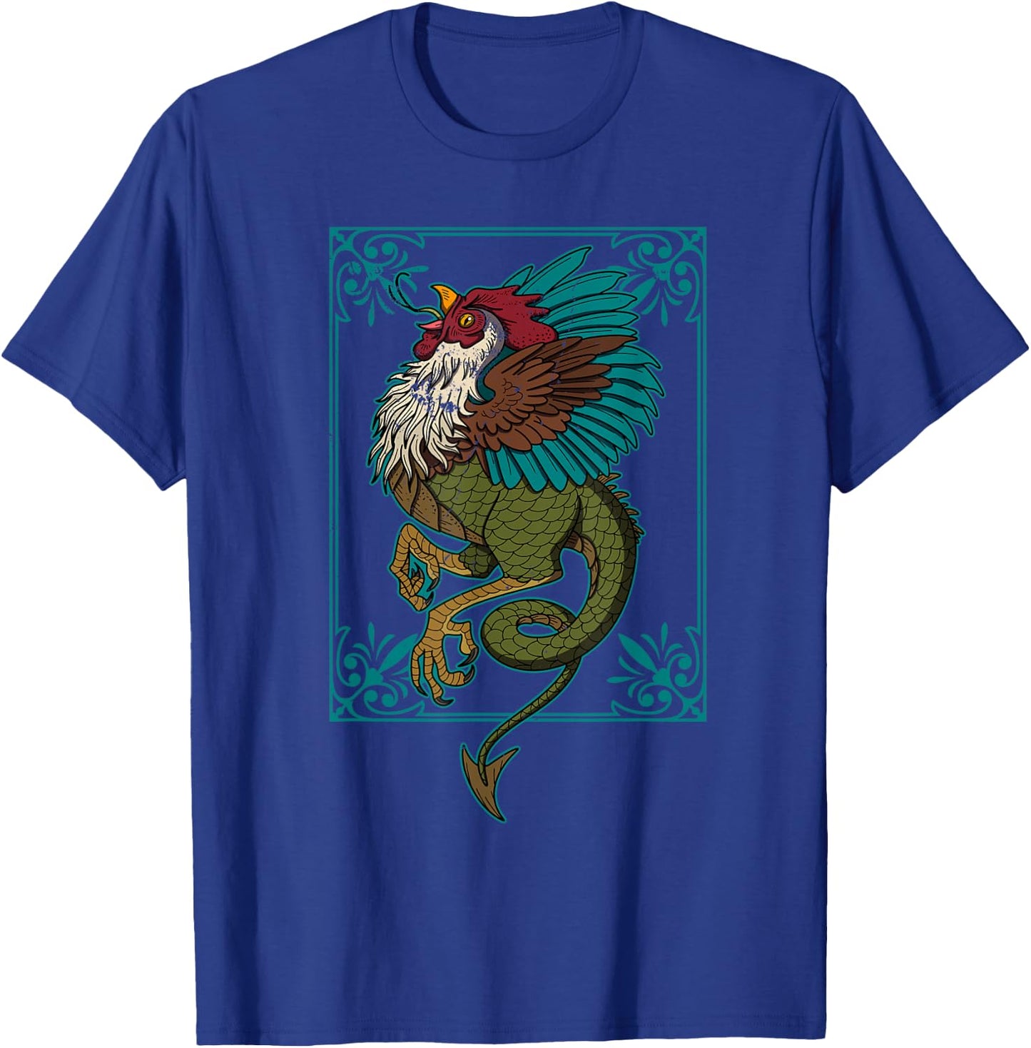 Cockatiel Mythical England Souvenir National Myth T-Shirt - T-Shirt | Royal