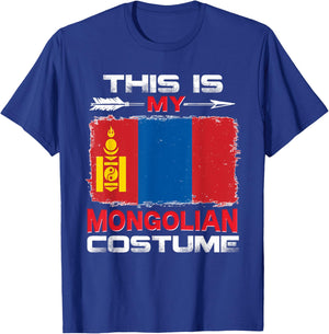 This Is My Mongolian Costume Mongolia T-Shirt - T-Shirt | Royal