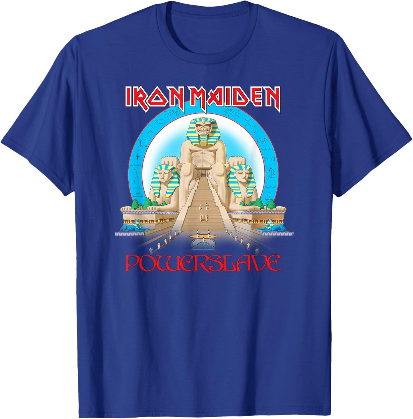 Iron Maiden - Powerslave Egypt Heather T-Shirt - T-Shirt | Royal