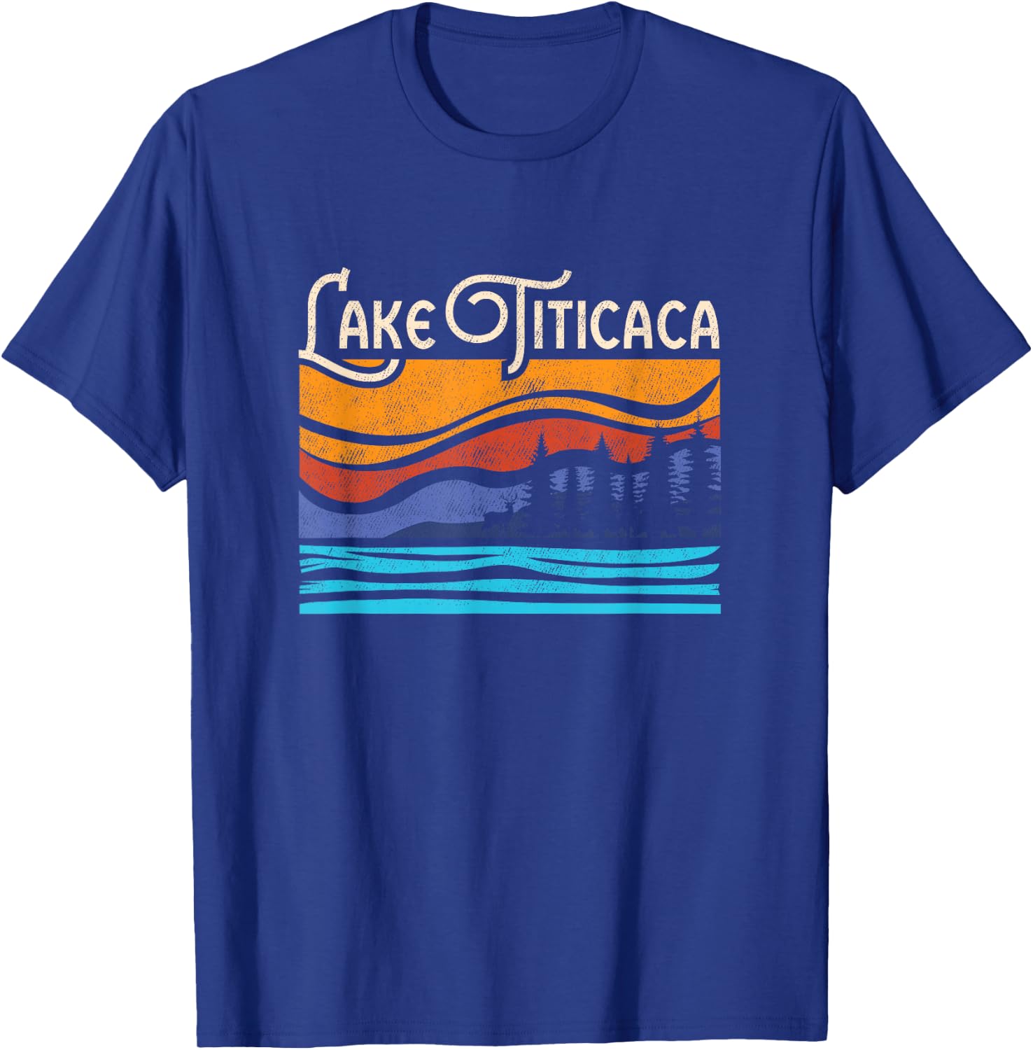 Funny Titicaca Lake Titty Cocoa Holiday Beach T-Shirt - T-Shirt | Royal