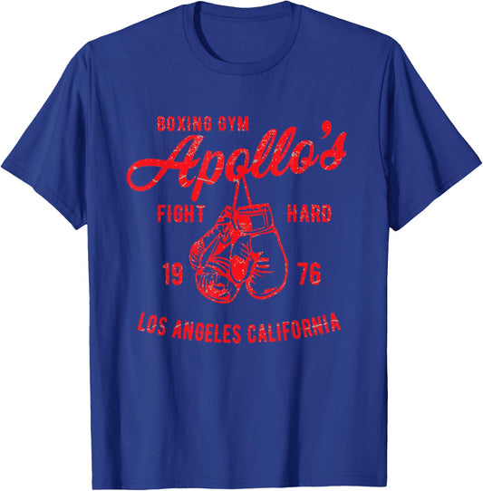 Apollo's Boxing Gym Training For Champs T-Shirt - T-Shirt | Royal