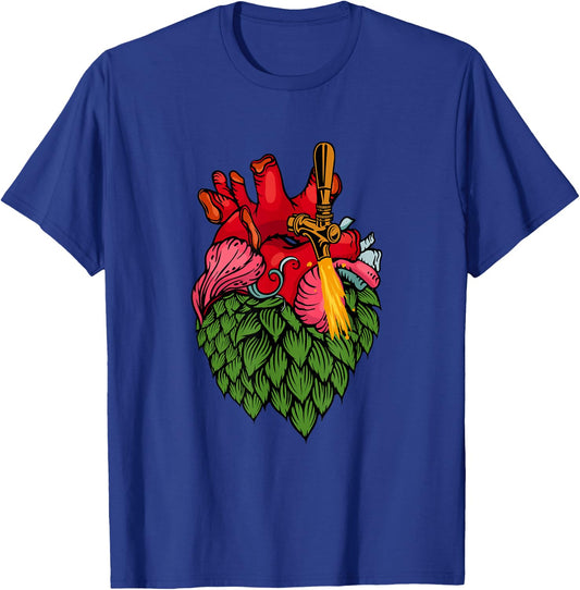 Beer Home Brewing Craft Beer – Beer Brewer Hobby Brewer T-Shirt - T-Shirt | Royal