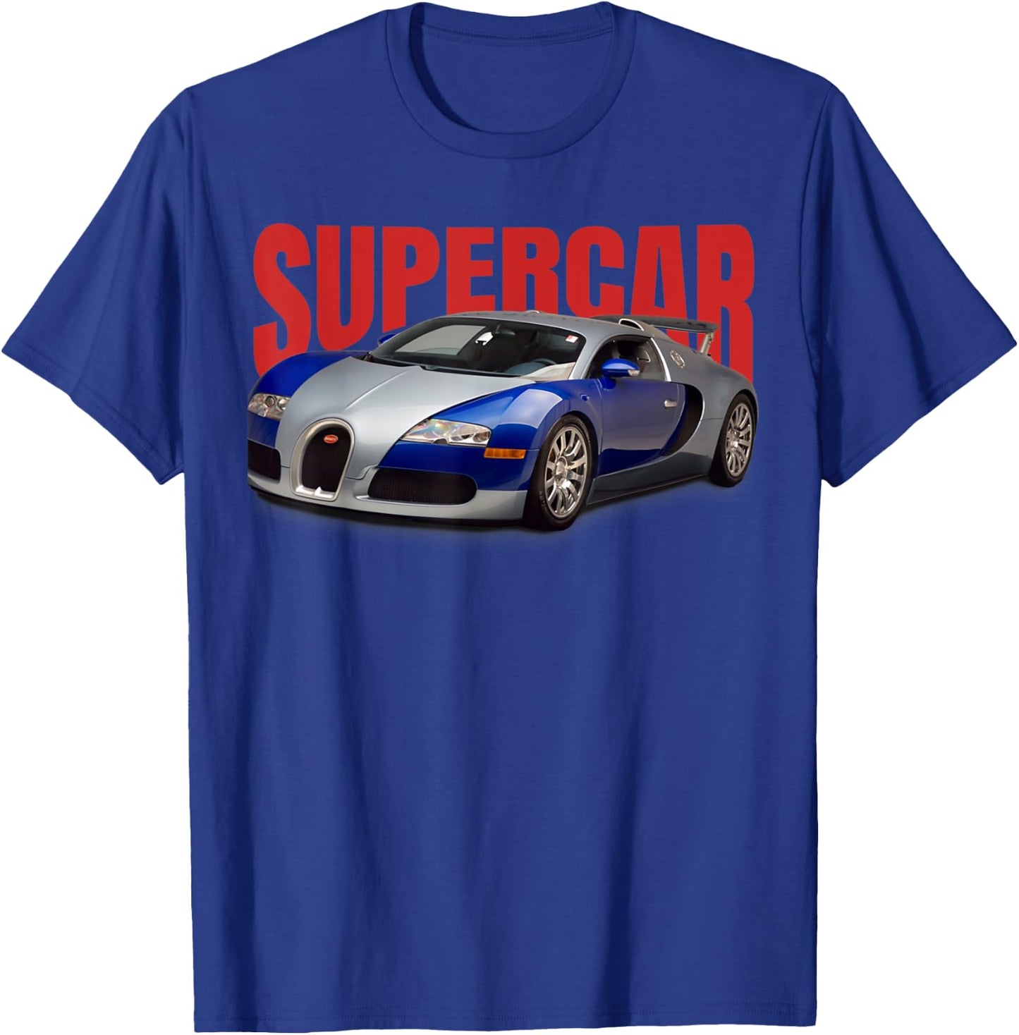 The best Supercar racing fan on the planet. T-Shirt - T-Shirt | Royal