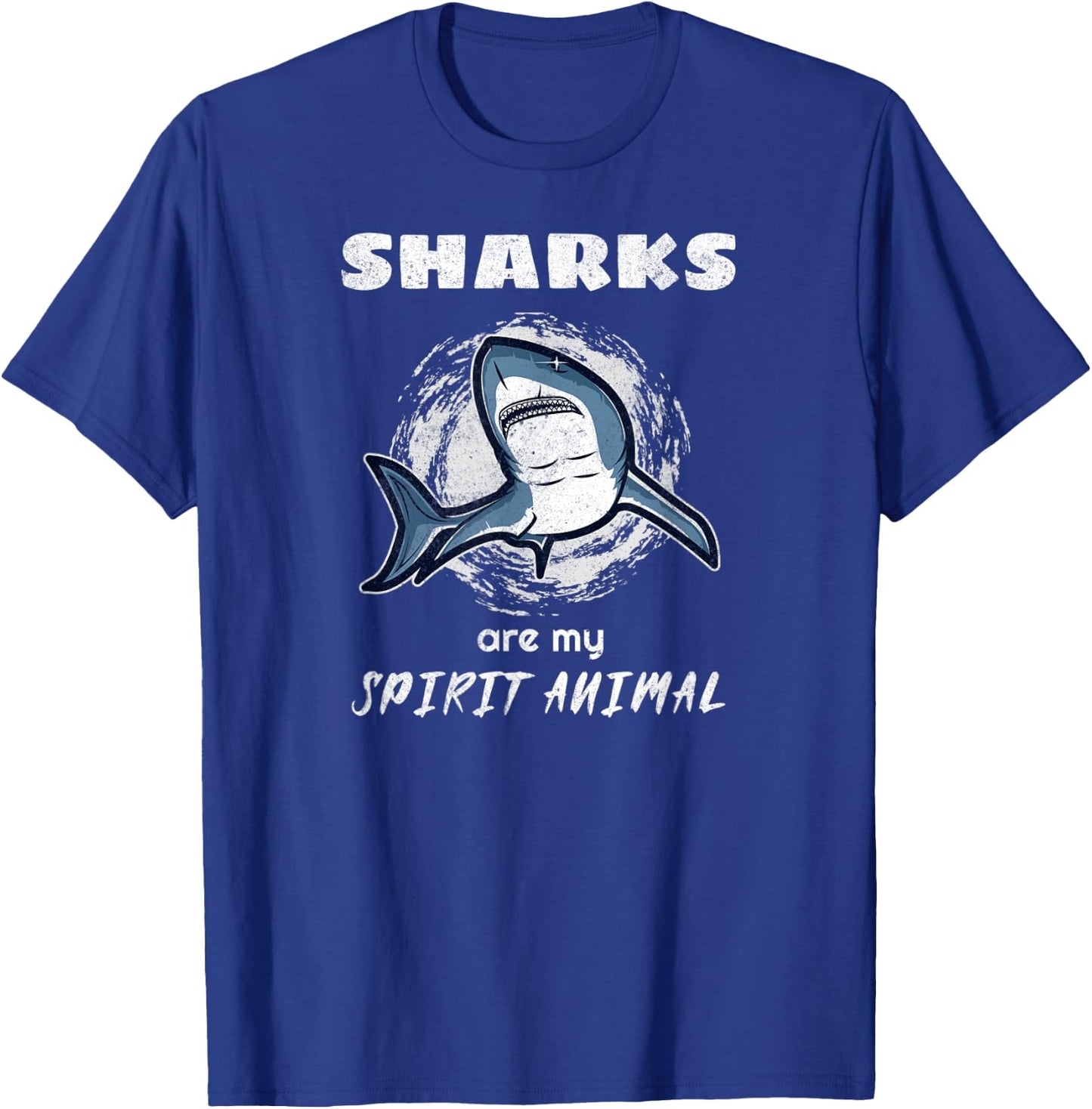 Sharks Are My Spirit Animal T-Shirt - T-Shirt | Royal