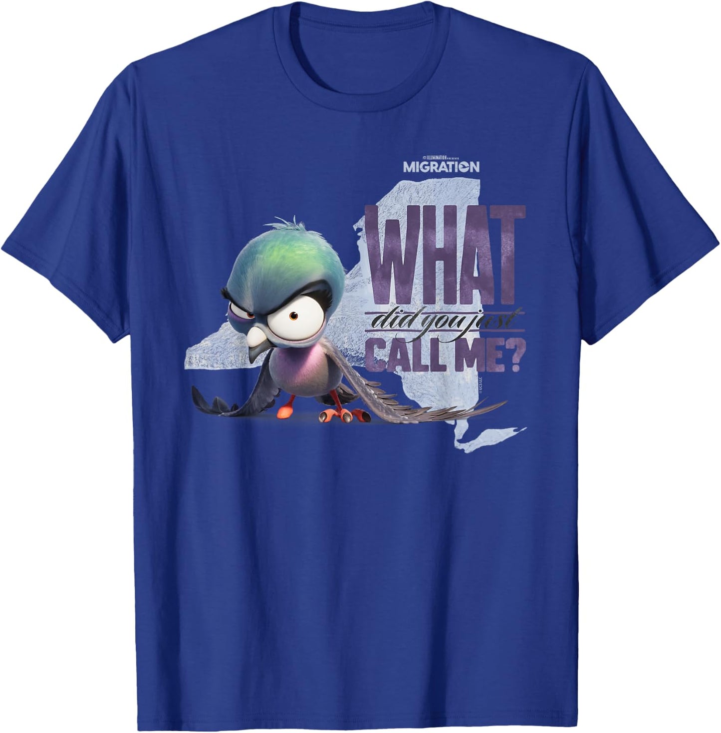 Migration Chump T-Shirt - T-Shirt | Royal