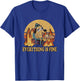 Everything Is Fine Dog Drinking Coffee Burning Meme T-Shirt - T-Shirt | Royal