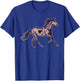Girl Horse Riding Loves Horses Riding Girl Farm Rider Animal T-Shirt - T-Shirt | Royal