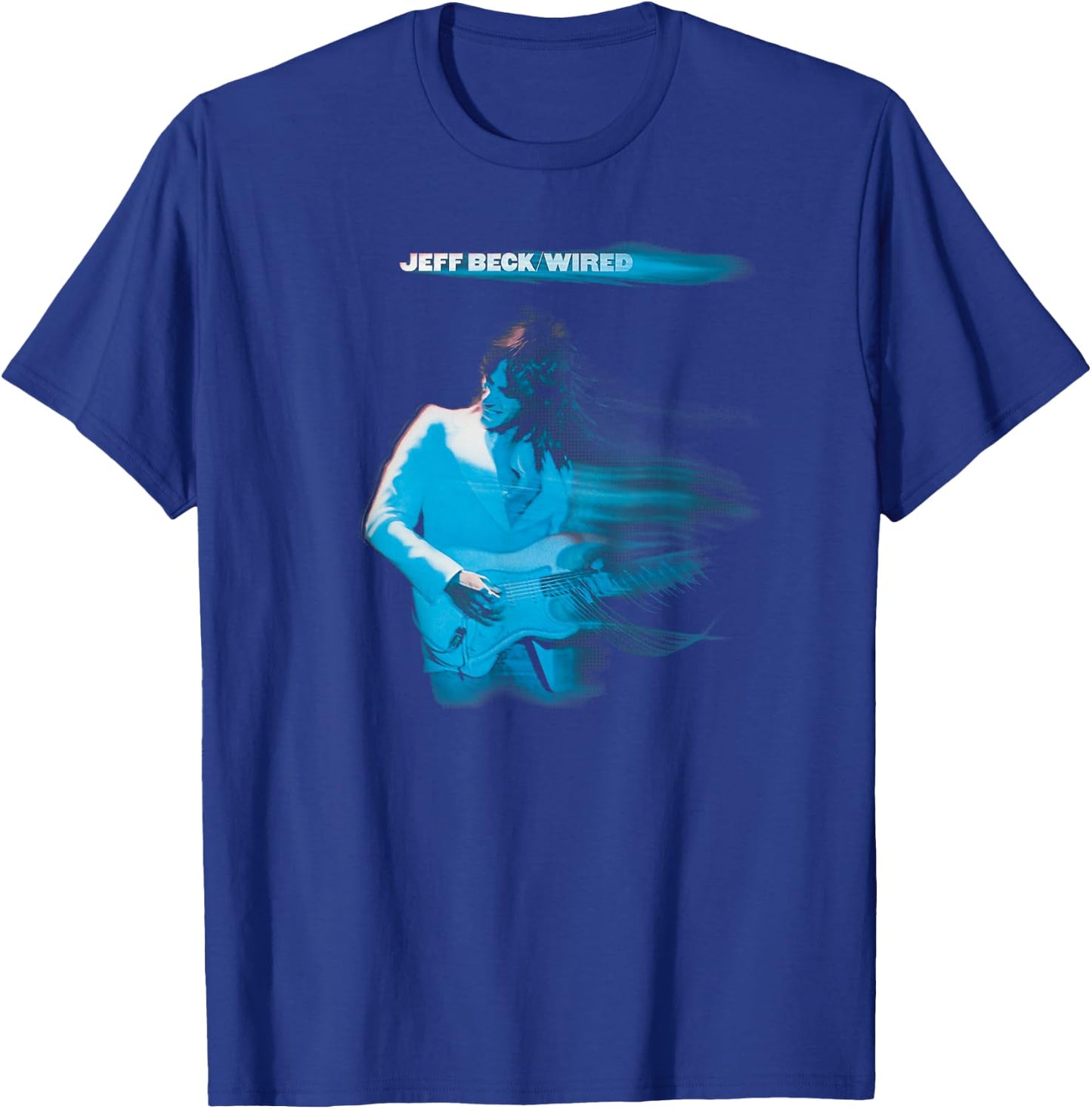 Jeff Beck - Wired Album T-Shirt - T-Shirt | Royal