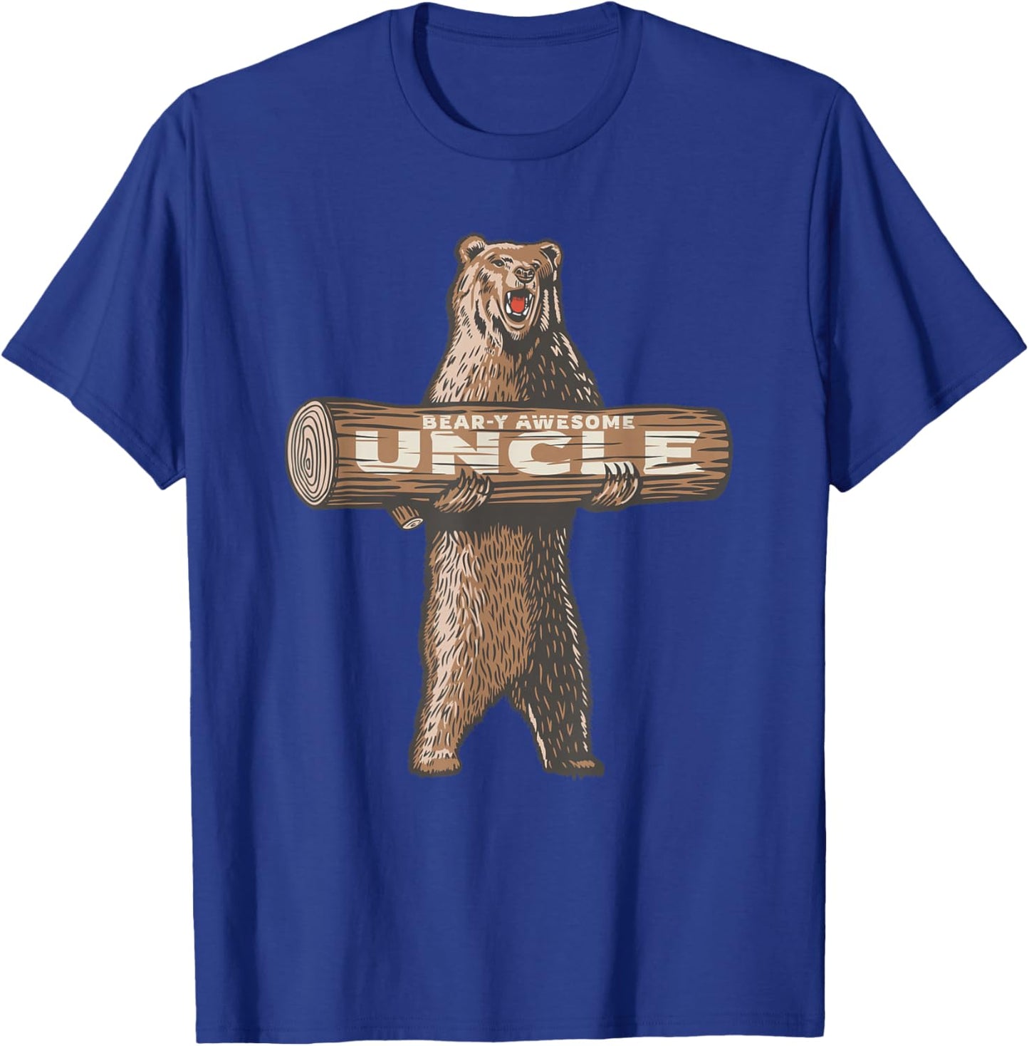 Awesome Uncle Funny Saying T-Shirt - T-Shirt | Royal