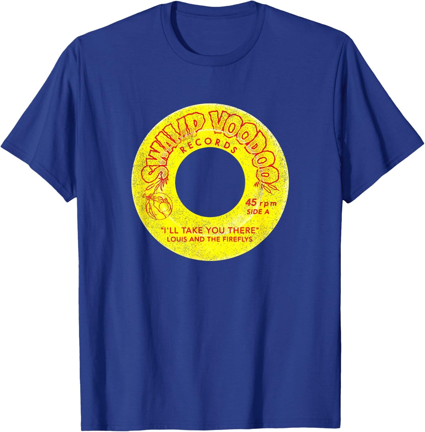 Disney Princess And The Frog Louis Swamp Voodoo Records T-Shirt - T-Shirt | Royal