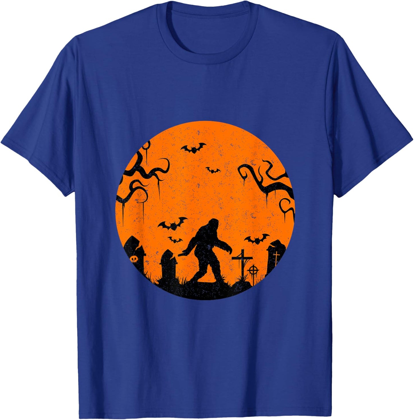 Halloween Bigfoot Sweet or Sour Monster Horror Gift T-Shirt - T-Shirt | Royal