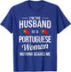 Husband Portuguese Woman Husband Portuguese Portugal T-Shirt - T-Shirt | Royal
