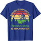 School is Important But Mountain Biking is Importanter Kids T-Shirt - T-Shirt | Royal