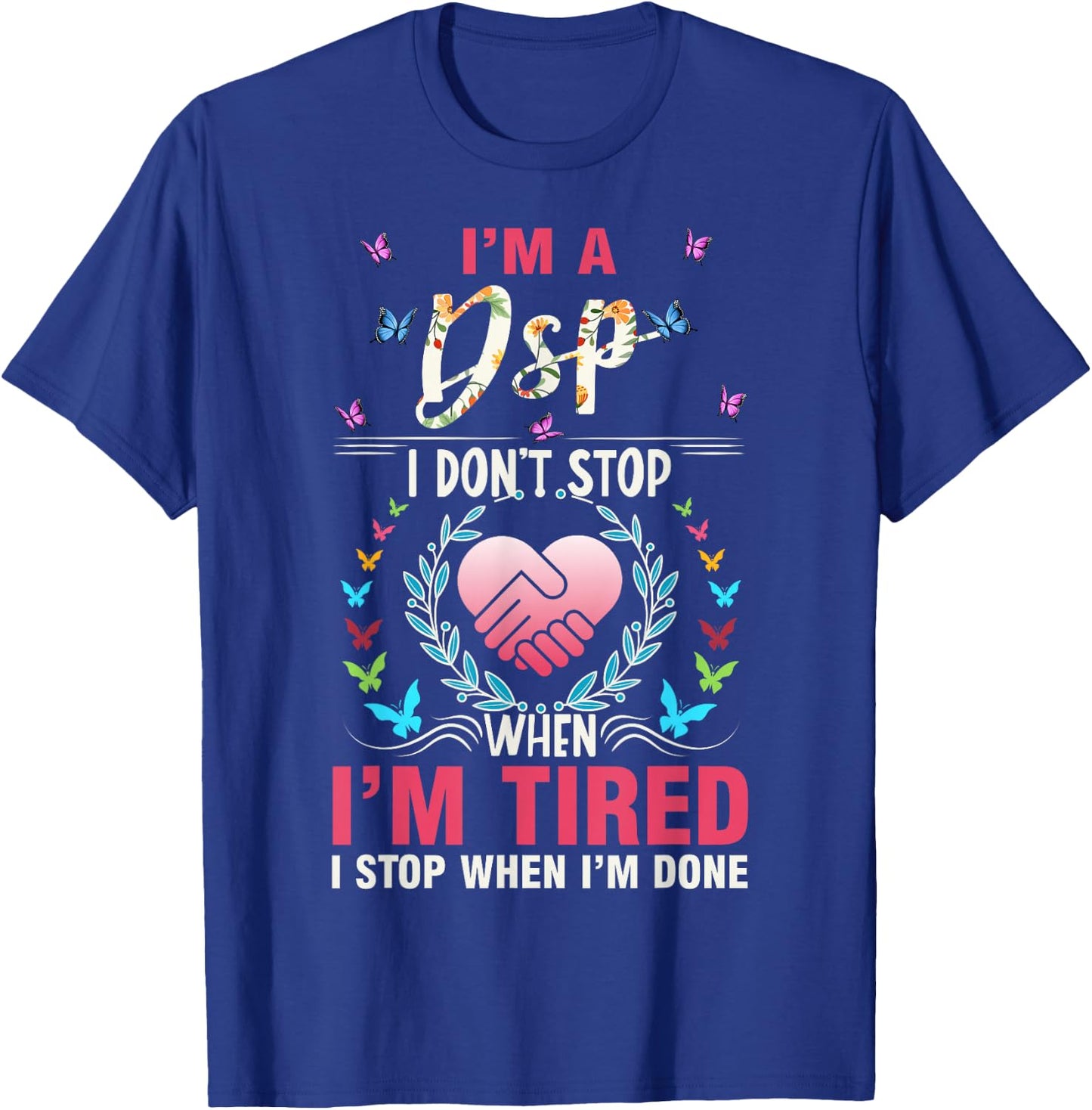 DSP Direct support Professional DSP , Small, Black T-Shirt - T-Shirt | Royal