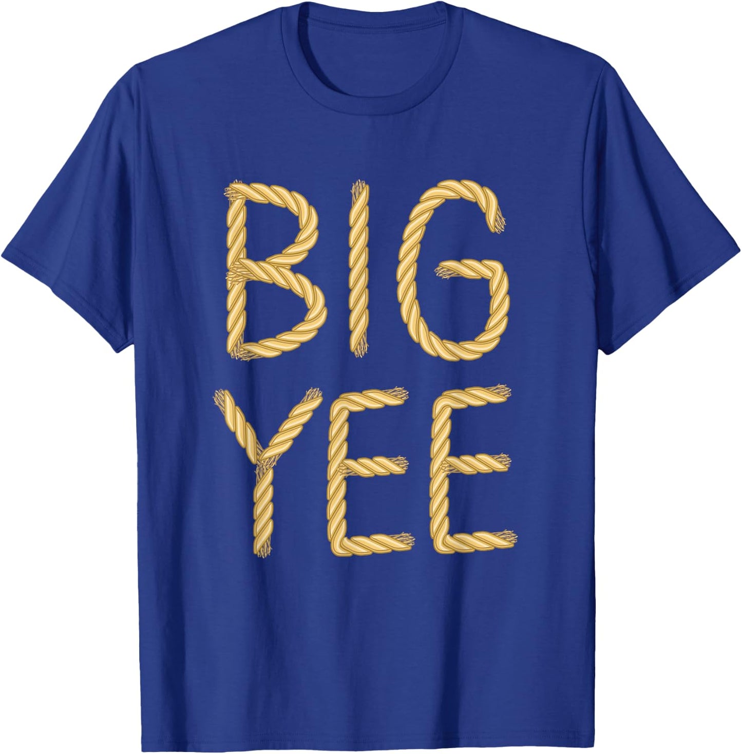 Big Yee Western Theme Country Rope Rodeo Sorority Reveal T-Shirt - T-Shirt | Royal
