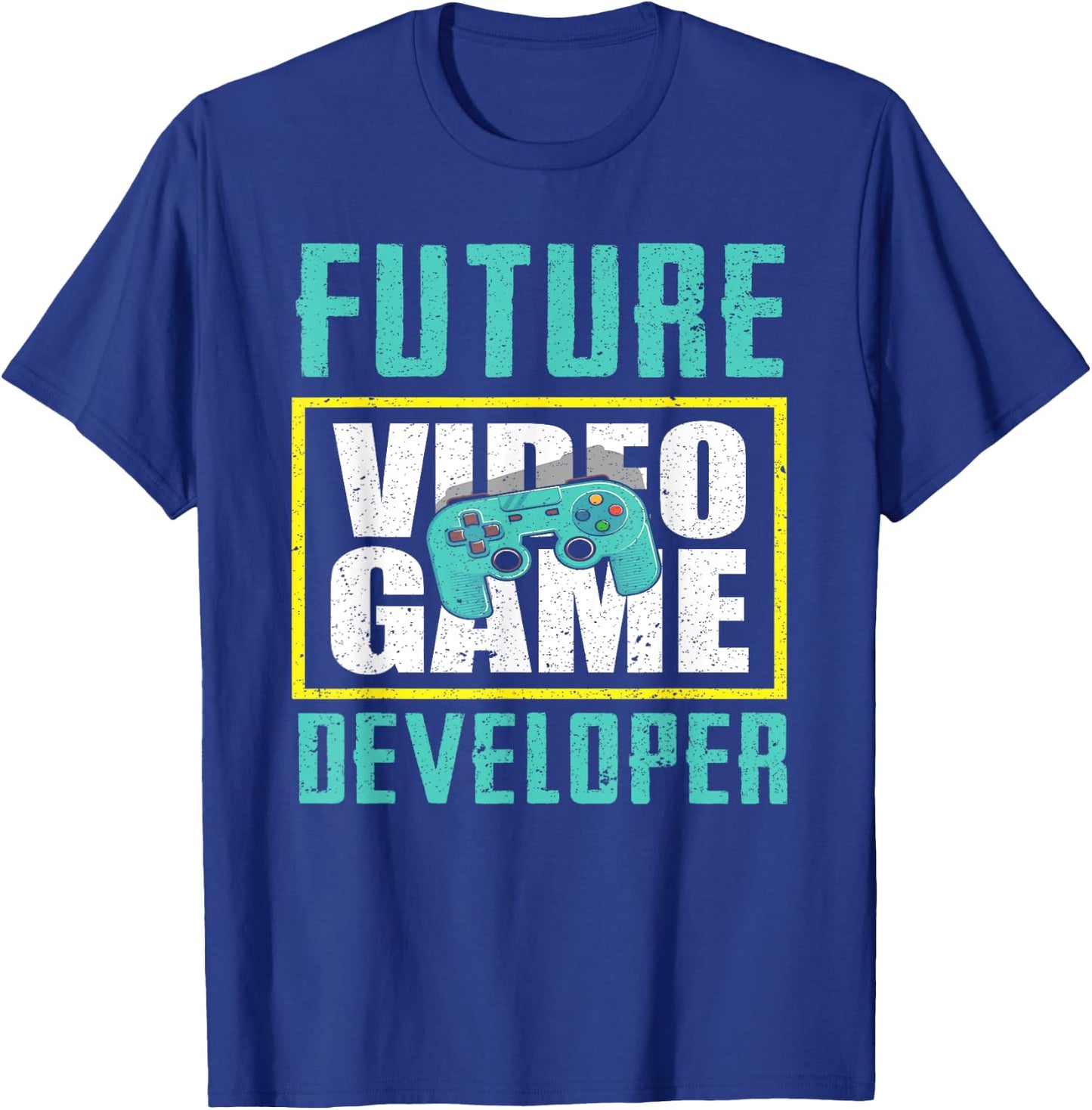 Future Video Game Developer - Cool Game Designer Gift T-Shirt - T-Shirt | Royal