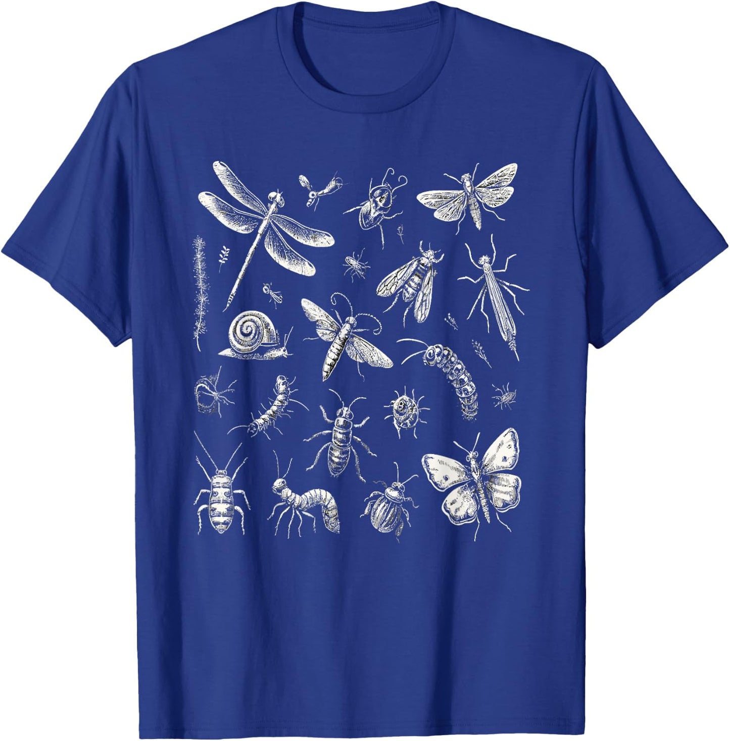 Minibeasts - Insects and Invertebrates Nature Lover T-Shirt - T-Shirt | Royal