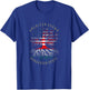 American Grown Hungarian Roots USA Hungary Flag Heritage T-Shirt - T-Shirt | Royal