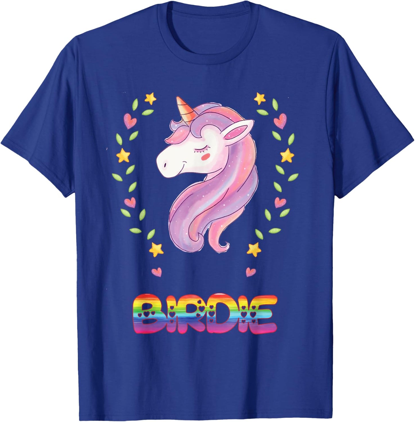 Birdie Name T-Shirt - T-Shirt | Royal