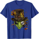 Alien Shirt Victorian Steampunk Gears UFO Ancient Alien Head T-Shirt - T-Shirt | Royal
