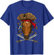 Pirate Horse Jolly Roger Halloween Equestrian Horse Lover T-Shirt - T-Shirt | Royal