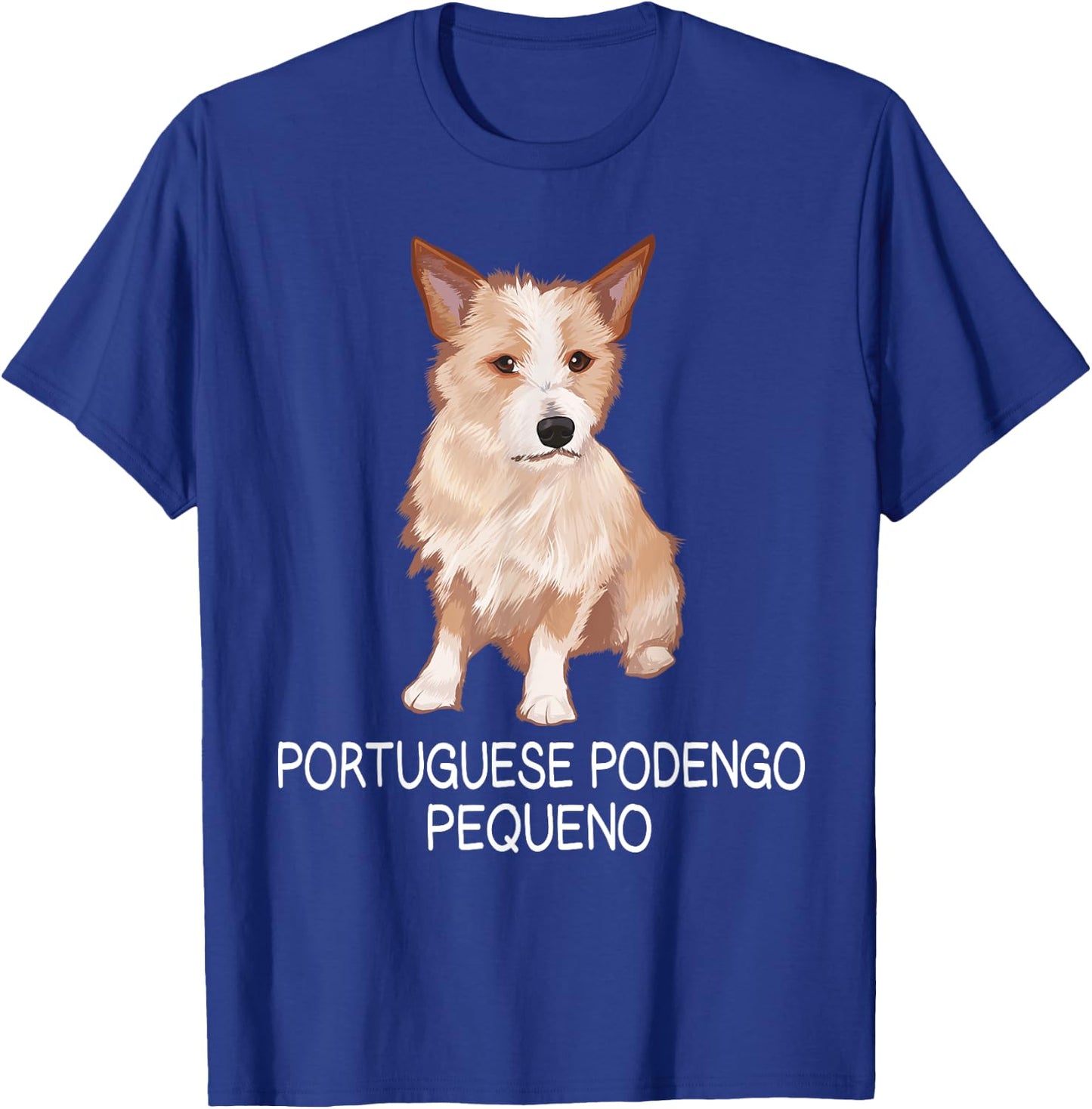 Portuguese Podengo Pequeno Crazy Dog Lover Men Women T-Shirt - T-Shirt | Royal