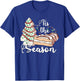 Tis The Season Christmas Tree Cakes Debbie Retro Xmas Gifts T-Shirt - T-Shirt | Royal