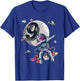 9 Years Old Birthday Boy Astronaut Gifts Space 9th B-Day T-Shirt - T-Shirt | Royal