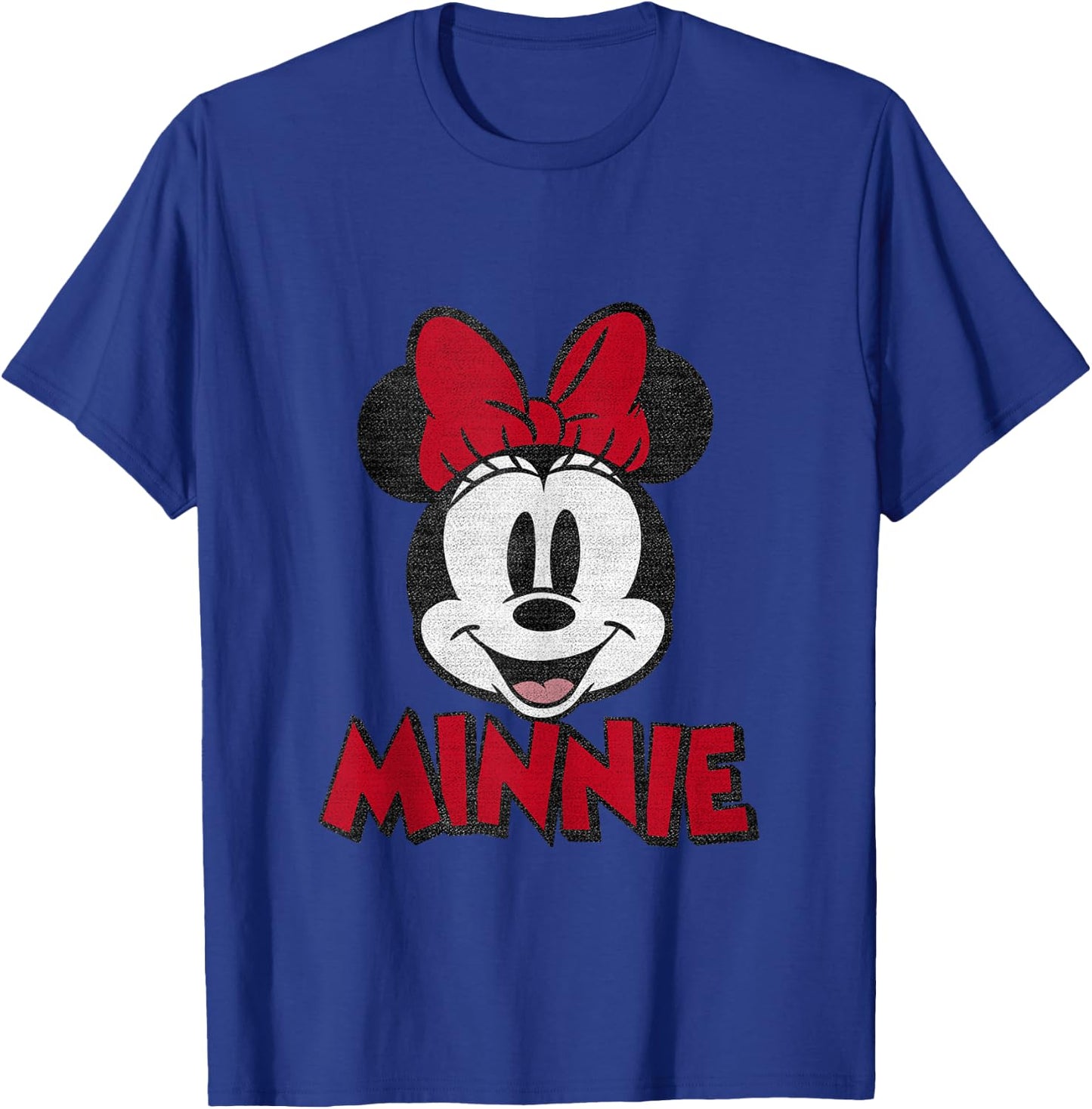 Disney Mickey and Friends Minnie Mouse Vintage Portrait T-Shirt - T-Shirt | Royal