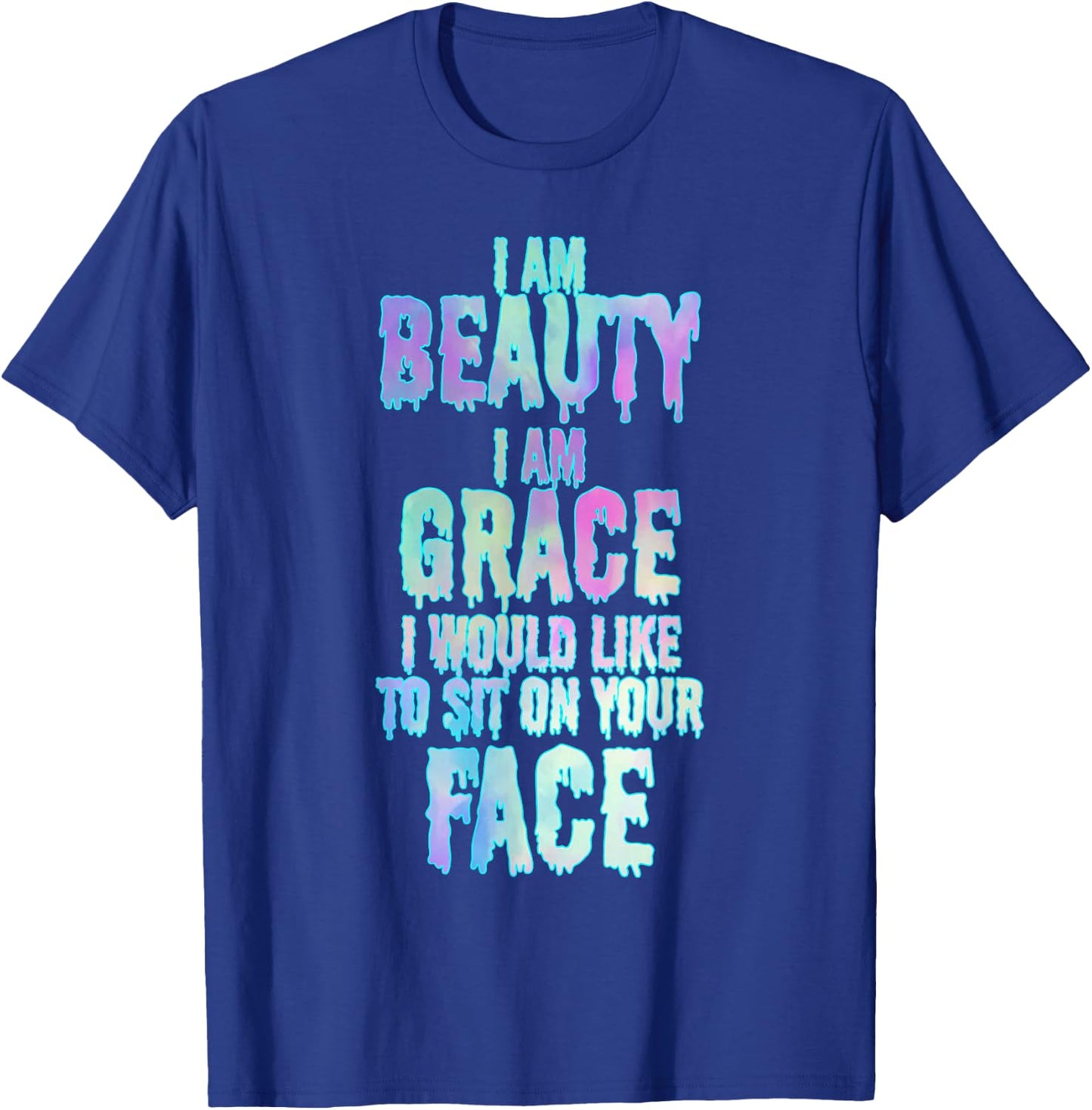 Pastel Goth Kawaii Gothic Sassy Lewd Sarcastic Eboy Egirl T-Shirt - T-Shirt | Royal
