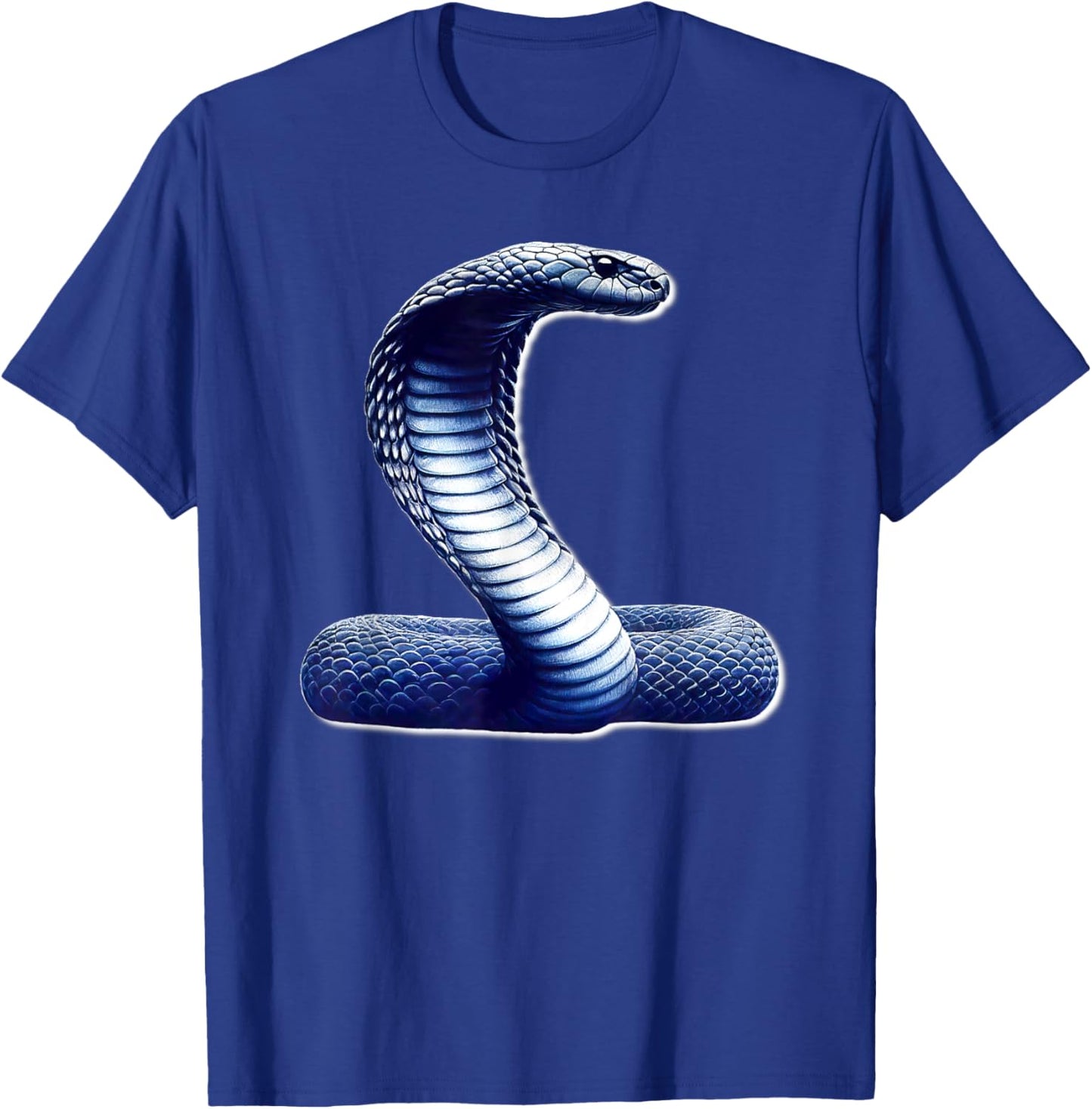 King Cobra Snake x Snake Serpent Cobra Sketch T-Shirt - T-Shirt | Royal