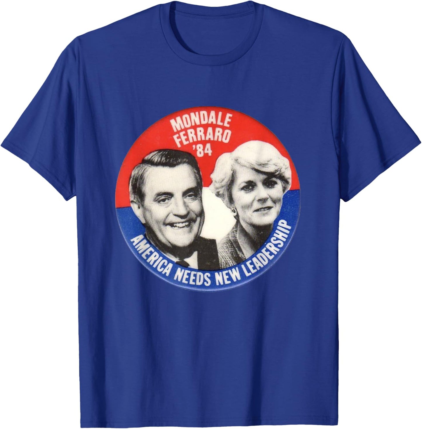 Mondale, Ferraro Shirt Walter Geraldine election T-Shirt - T-Shirt | Royal
