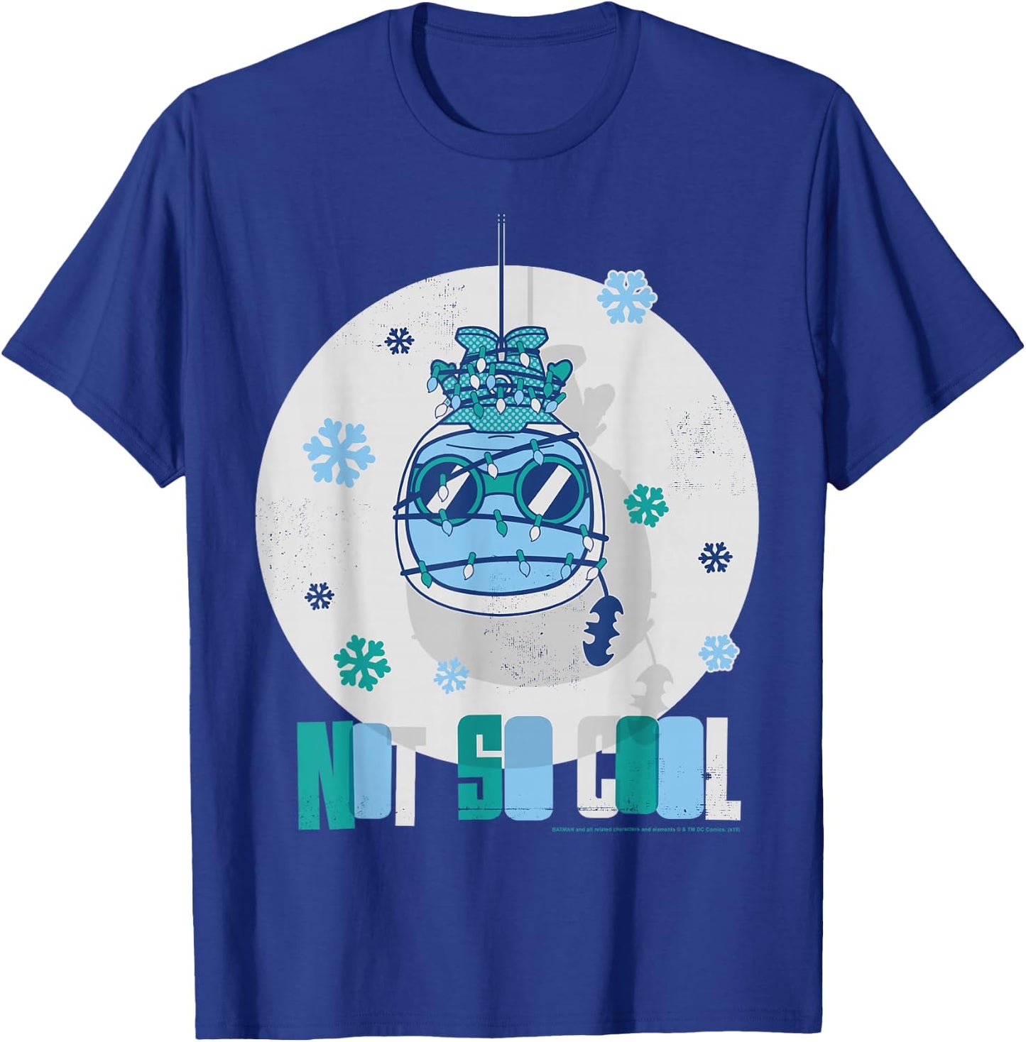 DC Comics Mr. Freeze Not So Cool Christmas T-Shirt - T-Shirt | Royal