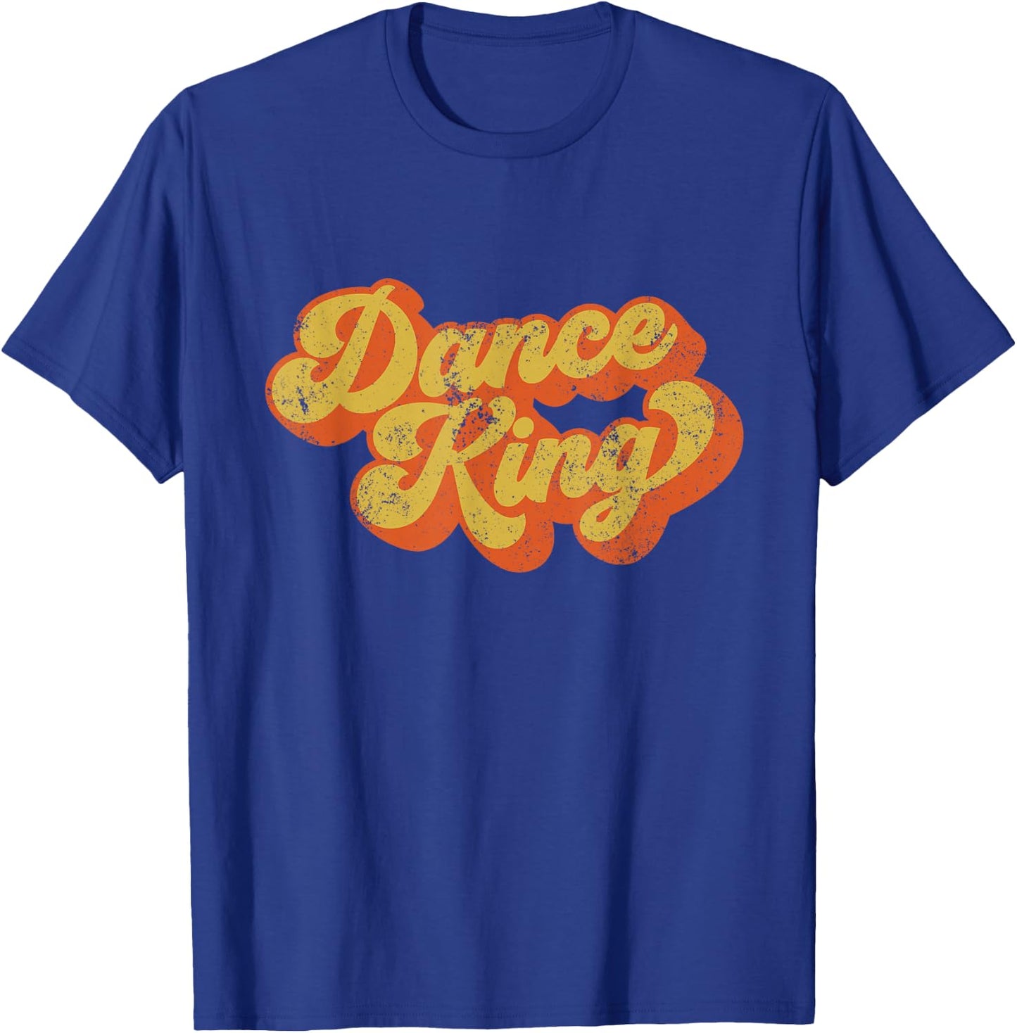 Retro Dance King Disco Dancing King Disco Dancing Man T-Shirt - T-Shirt | Royal