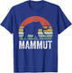 Vintage Retro Sunset Mammut T-Shirt - T-Shirt | Royal