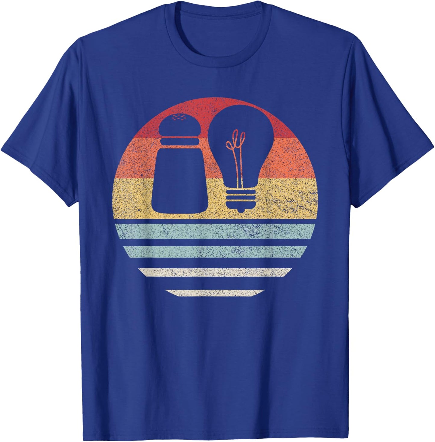 Retro Salt & Light Shirt Bible Verses Matthew 5:13-16 Christ T-Shirt - T-Shirt | Royal
