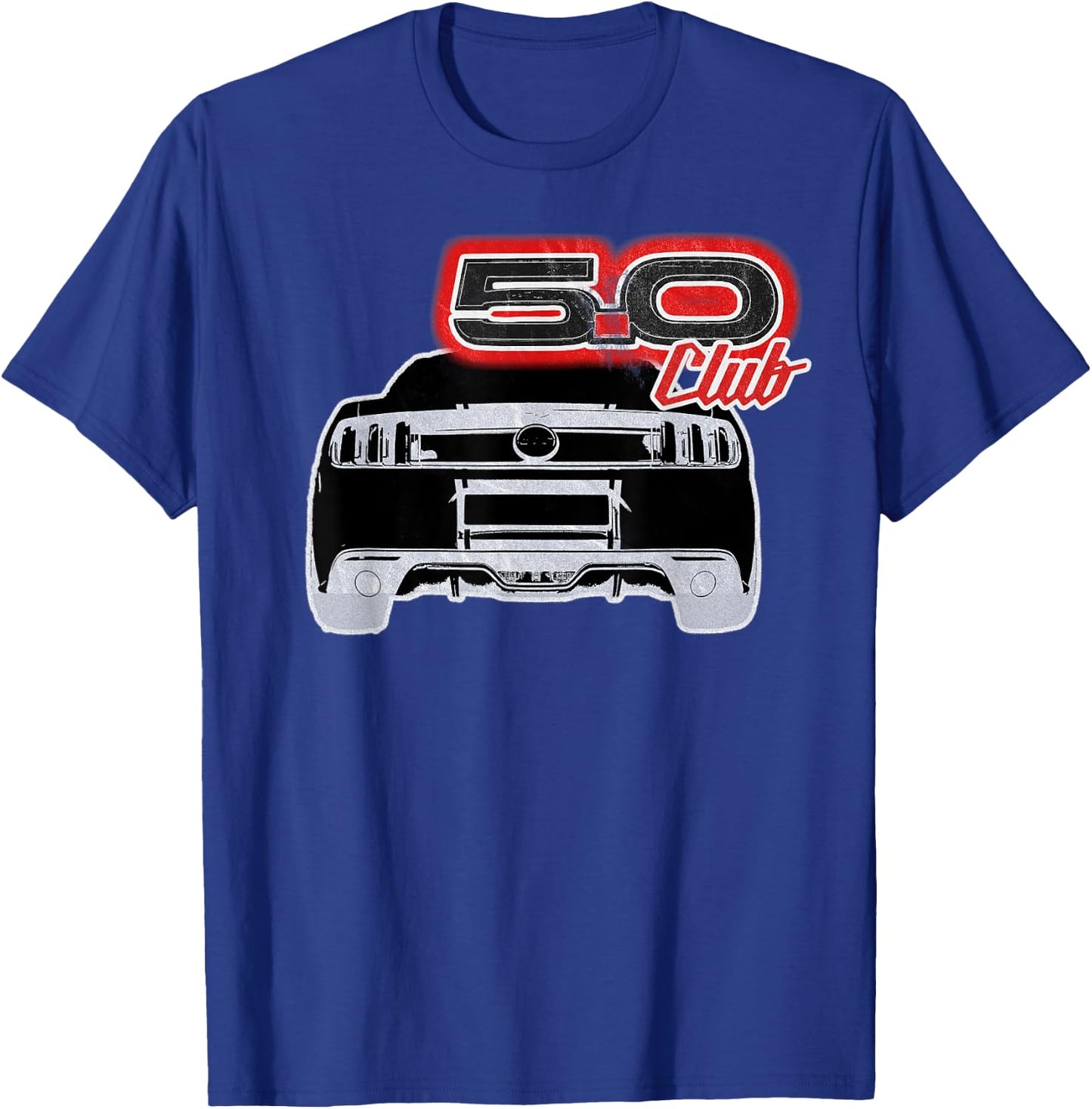 5.0 Coyote Stang American Car Horsepower v8 Muscle Speed T-Shirt - T-Shirt | Royal