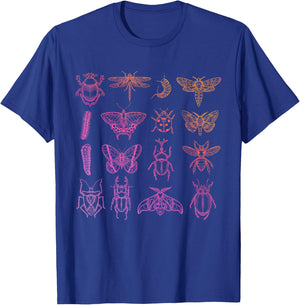 Insect Collector Bugs Entomology Bugs Beetle Biology Bug T-Shirt - T-Shirt | Royal