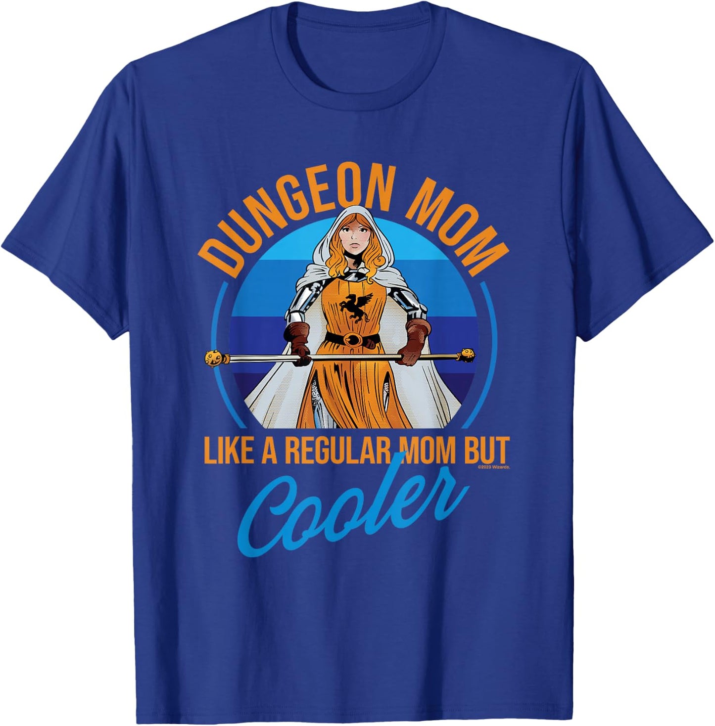 Dungeons & Dragons Mother's Day Dungeon Mom T-Shirt - T-Shirt | Royal