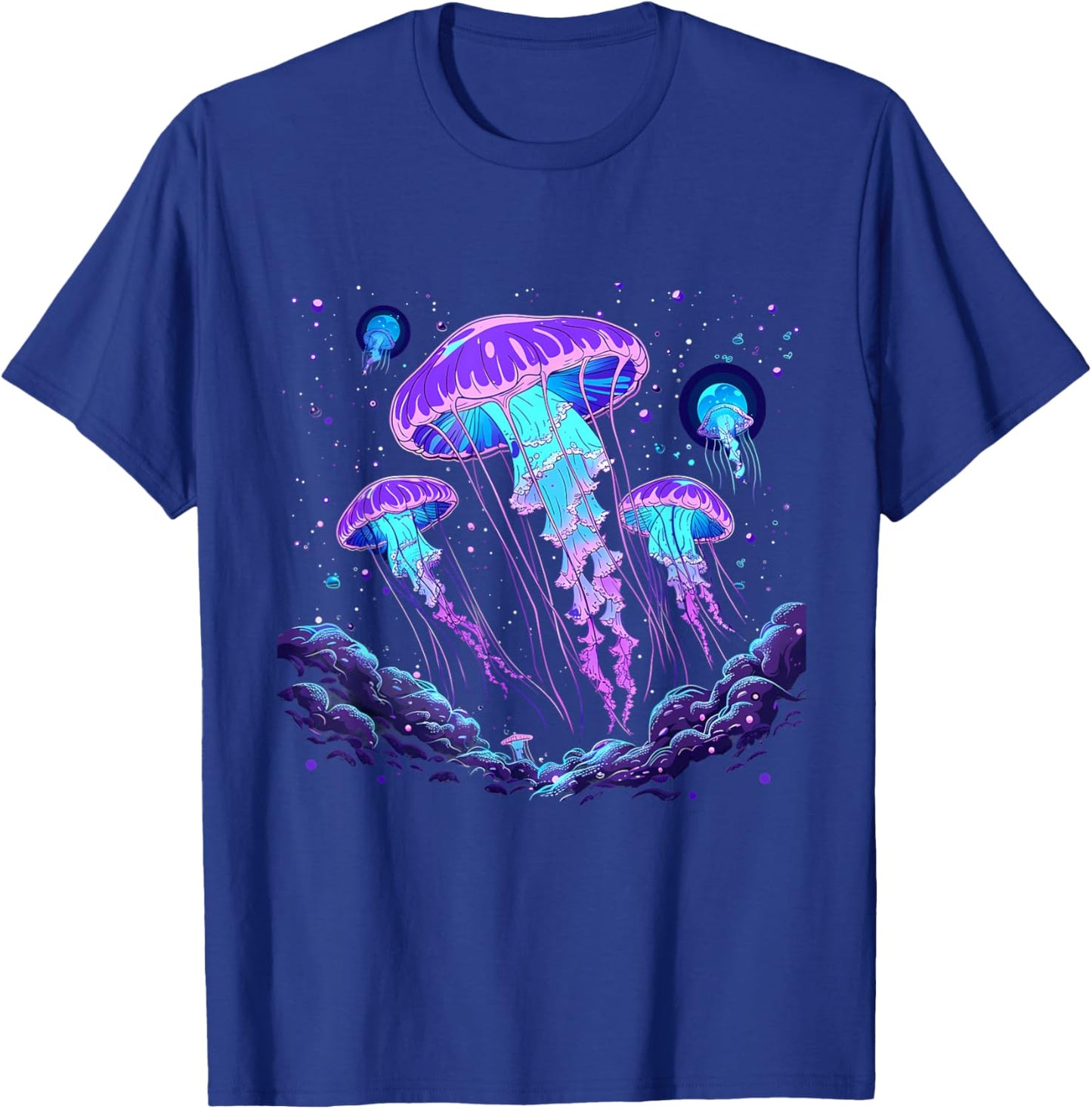 Jellyfish Sea Ocean Jellyfish Marine Mammal Ocean Sea Animal T-Shirt - T-Shirt | Royal