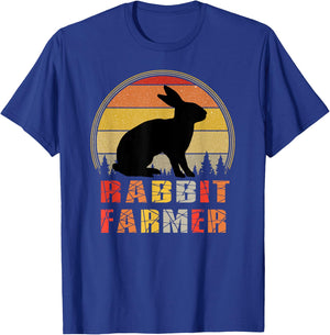 Rabbit Farmer Gift T-Shirt - T-Shirt | Royal