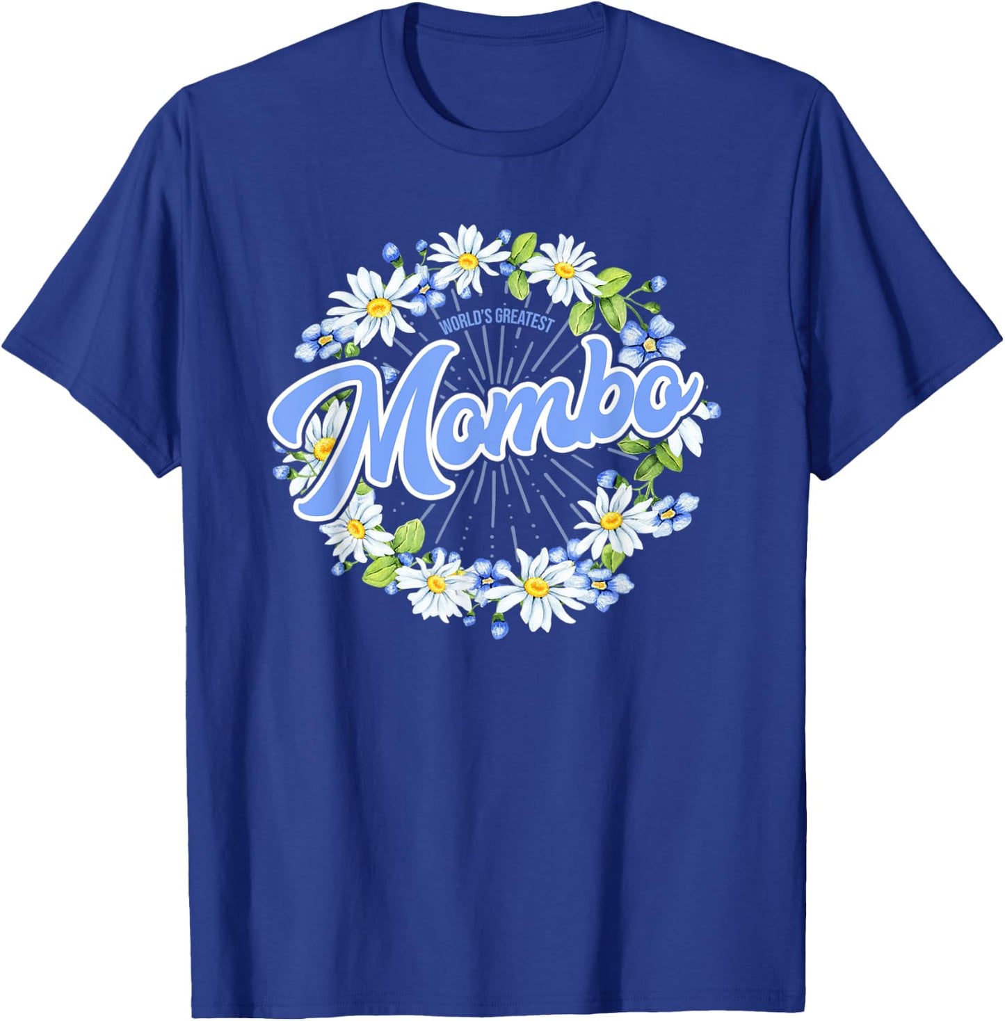 World's Greatest Mombo - Gift Grandma T-Shirt - T-Shirt | Royal