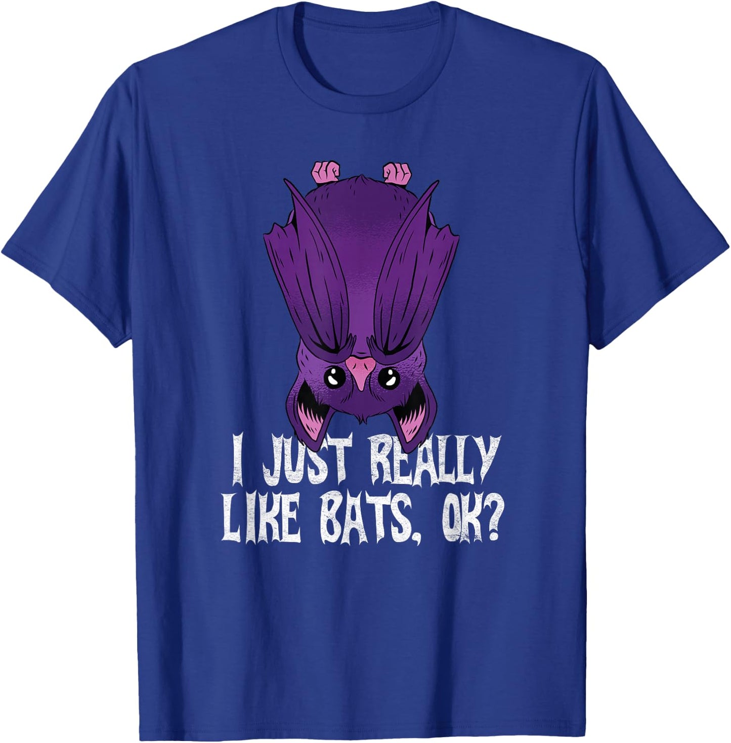 Funny Bat T-Shirt - T-Shirt | Royal