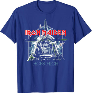 Iron Maiden - Aces High T-Shirt - T-Shirt | Royal