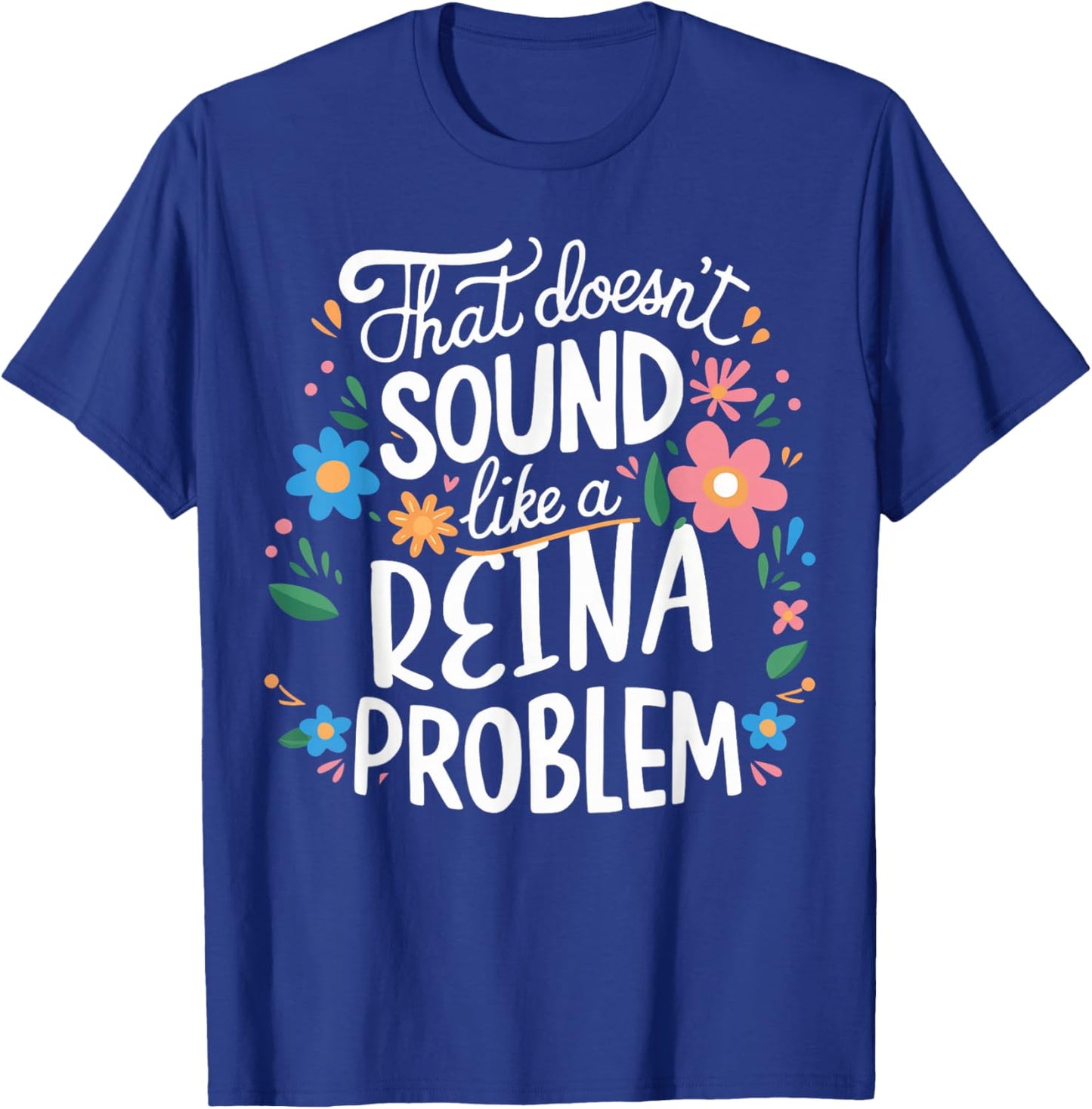 REINA Personalized Cute Girls REINA Name T-Shirt - T-Shirt | Royal